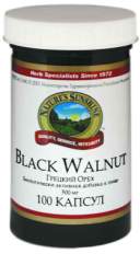 Black Walnut - Черный Орех Товары для Здоровья Биологически Активные Добавки к пище БАД Nature's Sunshine Products NSP НСП Лекарственные Растения Лечебные Травы Nutritional Supplements Dietary Биодобавки Грецкий