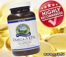 Omega 3 EPA - Омега 3 Рыбий Жир Рекомендуем Здоровье Биологически Активные Добавки к пище - БАД Nature's Sunshine Products - NSP Лекарственные Растения Лечебные Травы