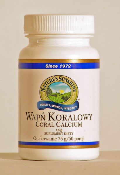 Coral Calcium Magnesium + Minerals Vitamin D Zinc Phosphorus Nature's Sunshine Products - NSP Natures