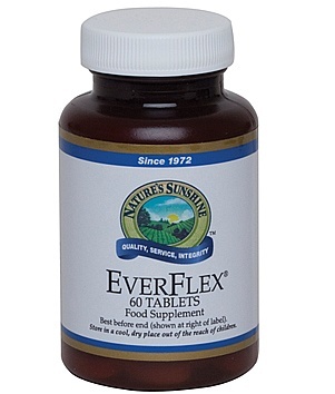 EverFlex - Glucosamine hydrochloride MSM Chondroitin Sulfate Promotes Joint Health Supports Structural System Function Nature's Sunshine Health Products - NSP Nutritional Supplements Dietary Natures