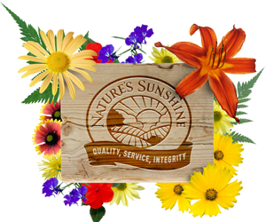 Логотип Nature's Sunshine Products - NSP logo Природные Солнечные Продукты - НСП Эмблема Лого Цветы Весна Ромашки Лето
